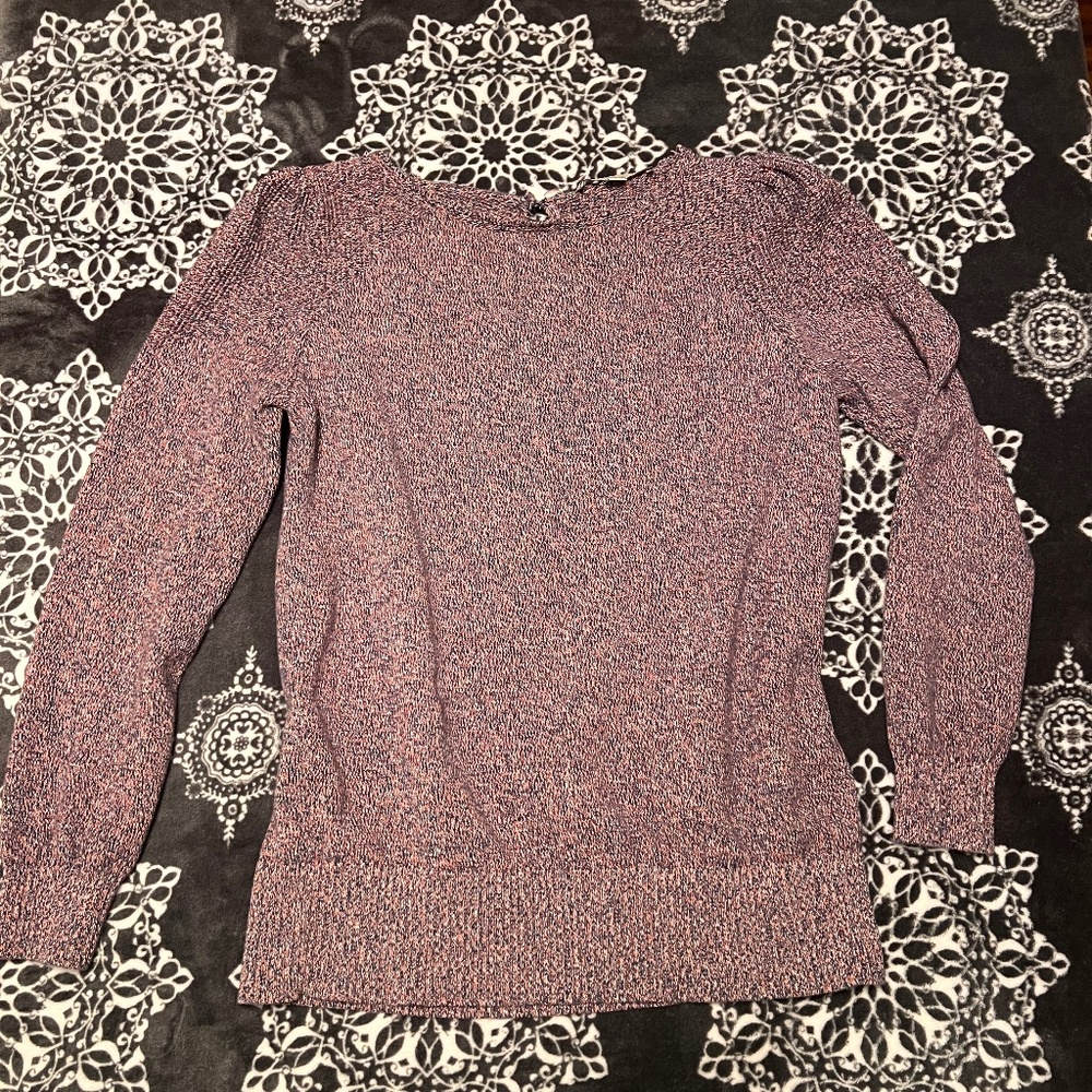 Tweed style tunic Loft sweater